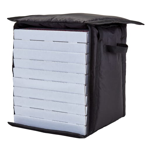Cambro GBP1018110 GoBag® Pizza Delivery Bag - 19" x 19" x 23", Nylon, Black