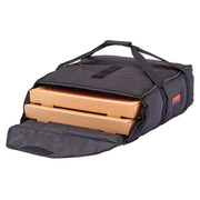 Cambro GBP216110 GoBag™ Pizza Delivery Bag - 16 1/2" x 18" x 6 1/2", Nylon, Black