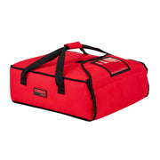 Cambro GBP216521 GoBag™ Pizza Delivery Bag - 16 1/2" x 18" x 6 1/2", Nylon, Red