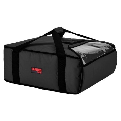 Cambro GBP318110 GoBag™ Pizza Delivery Bag - 17 1/2" x 20" x 7 1/2", Nylon, Black