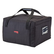 Cambro GBP518110 GoBag™ Pizza Delivery Bag - 19 1/2" x 19 1/2" x 12 1/2", Nylon, Black