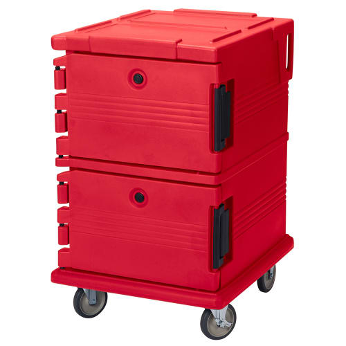 Cambro UPC1200158 Ultra Camcart® Insulated Food Carrier - 90 qt w/ (16) Pan Capacity, Red
