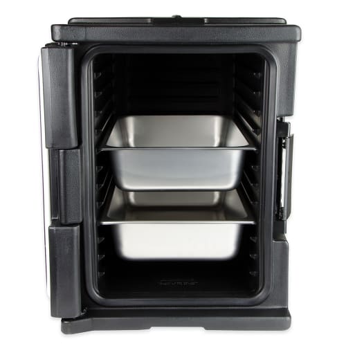 Cambro UPC400110 Camcarrier® Insulated Food Carrier - 60 qt w/ (6) Pan Capacity, Black