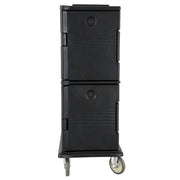 Cambro UPC800110 Ultra Camcart® Insulated Food Carrier - 60 qt w/ (12) Pan Capacity, Black