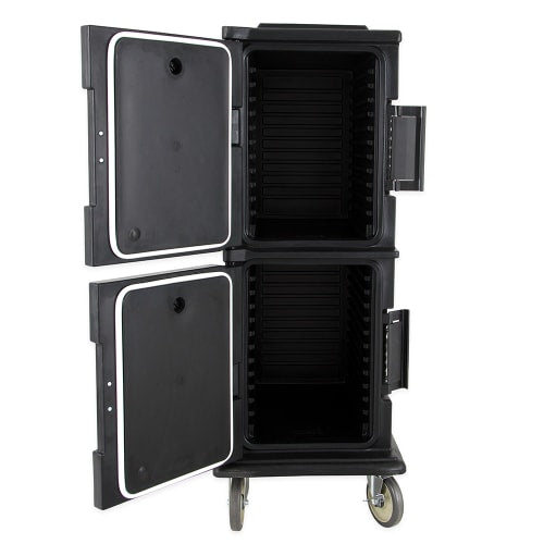 Cambro UPC800110 Ultra Camcart® Insulated Food Carrier - 60 qt w/ (12) Pan Capacity, Black