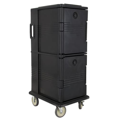 Cambro UPC800110 Ultra Camcart® Insulated Food Carrier - 60 qt w/ (12) Pan Capacity, Black