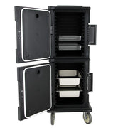 Cambro UPC800110 Ultra Camcart® Insulated Food Carrier - 60 qt w/ (12) Pan Capacity, Black