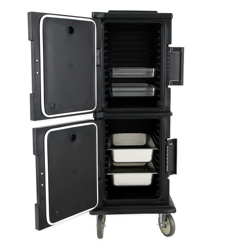 Cambro UPC800110 Ultra Camcart® Insulated Food Carrier - 60 qt w/ (12) Pan Capacity, Black