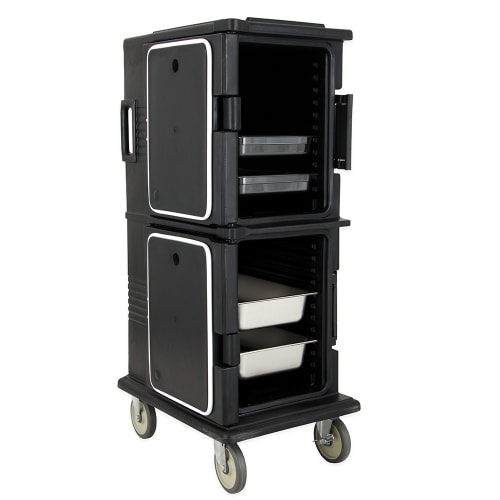 Cambro UPC800110 Ultra Camcart® Insulated Food Carrier - 60 qt w/ (12) Pan Capacity, Black