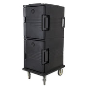 Cambro UPC800110 Ultra Camcart® Insulated Food Carrier - 60 qt w/ (12) Pan Capacity, Black