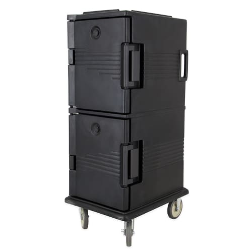 Cambro UPC800110 Ultra Camcart® Insulated Food Carrier - 60 qt w/ (12) Pan Capacity, Black