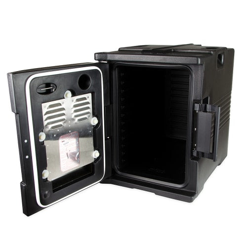 Cambro UPCH400110 Camcarrier® Insulated Food Carrier w/ (6) Pan Capacity, Black, 110v