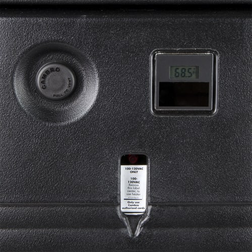 Cambro UPCH400110 Camcarrier® Insulated Food Carrier w/ (6) Pan Capacity, Black, 110v