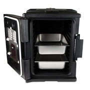 Cambro UPCH400110 Camcarrier® Insulated Food Carrier w/ (6) Pan Capacity, Black, 110v