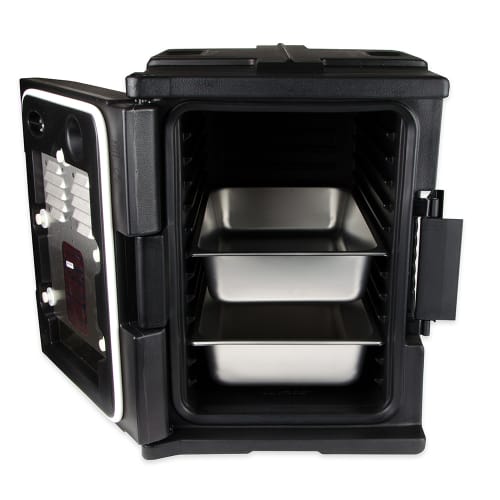 Cambro UPCH400110 Camcarrier® Insulated Food Carrier w/ (6) Pan Capacity, Black, 110v