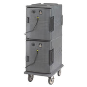 Cambro UPCH800191 Ultra Camcart®  Insulated Food Carrier w/ (12) Pan Capacity, Gray, 110v