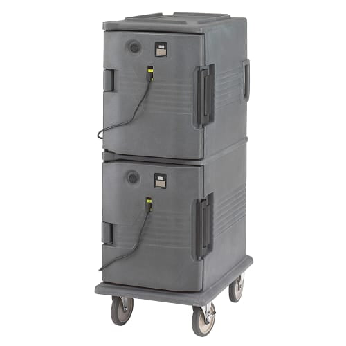 Cambro UPCH800191 Ultra Camcart®  Insulated Food Carrier w/ (12) Pan Capacity, Gray, 110v