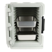 Cambro UPCS400480 Camcarrier® Ultra Pan Carriers® Insulated Food Carrier - 60 qt w/ (6) Pan Capacity, Gray