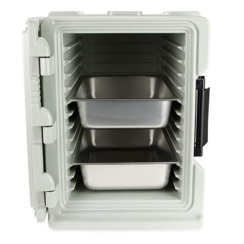Cambro UPCS400480 Camcarrier® Ultra Pan Carriers® Insulated Food Carrier - 60 qt w/ (6) Pan Capacity, Gray
