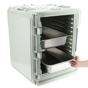 Cambro UPCS400480 Camcarrier® Ultra Pan Carriers® Insulated Food Carrier - 60 qt w/ (6) Pan Capacity, Gray
