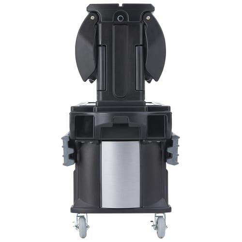 Cambro VBR5110 52 9/32" Versa Food Bar™ Cold Food Bar - (4) Pan Capacity, Floor Model, Black