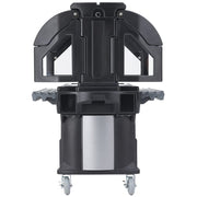 Cambro VBR5110 52 9/32" Versa Food Bar™ Cold Food Bar - (4) Pan Capacity, Floor Model, Black