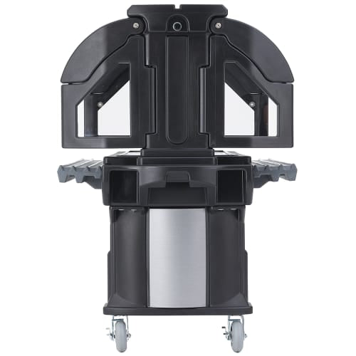 Cambro VBR5110 52 9/32" Versa Food Bar™ Cold Food Bar - (4) Pan Capacity, Floor Model, Black