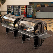 Cambro VBR5110 52 9/32" Versa Food Bar™ Cold Food Bar - (4) Pan Capacity, Floor Model, Black