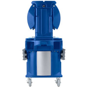 Cambro VBR6186 65 1/8" Versa Food Bar™ Cold Food Bar - (5) Pan Capacity, Floor Model, Navy Blue