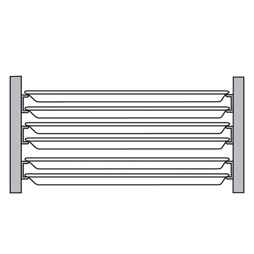 Winholt ALC-1840 21"W 40 Sheet Pan Rack w/ 1-1/2" Bottom Load Slides