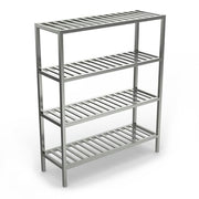 Winholt ALSCS-60-320 60" x 20" Shelving Kit for Walk-In Coolers/Backroom - (3) Levels, Aluminum