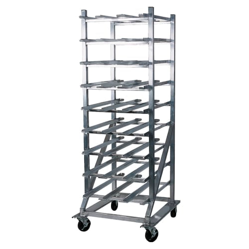 Winholt CR-162AJ 71"H Stationary Can Rack Storage w/ (162) #10 or (216) #5 Capacity