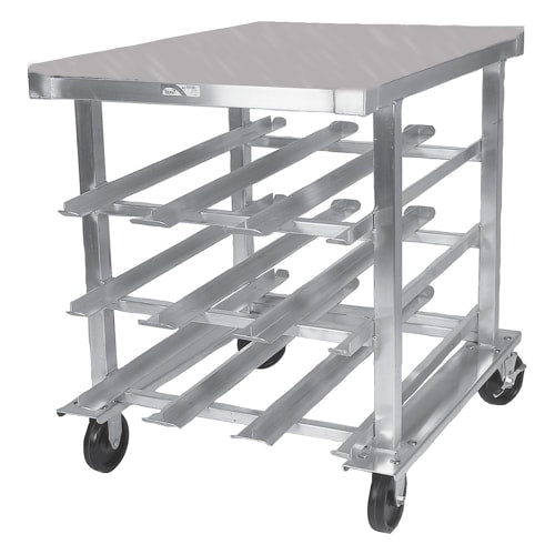 Winholt CR-162AJ 71"H Stationary Can Rack Storage w/ (162) #10 or (216) #5 Capacity