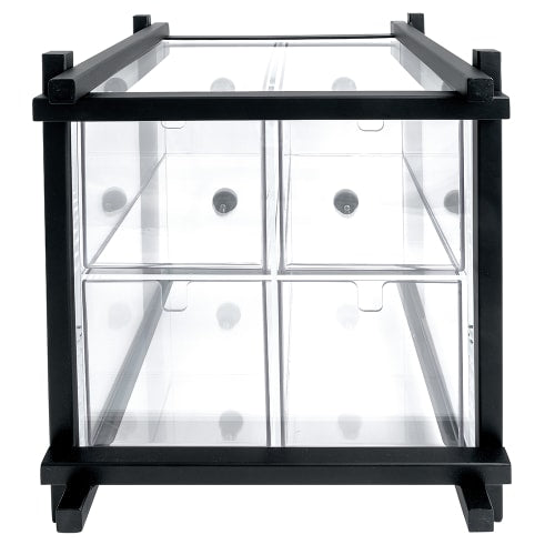 Cal-Mil 1146-13 Bread Case - Black