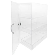 Cal-Mil 1204 Bread Box w/ 3 Bins & Frosted Top, 7 x 12 x 20" High