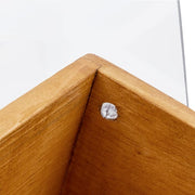 Cal-Mil 1332-12-99 Pastry Display Bin w/ Hinged Lid - 20" x 11", Wood