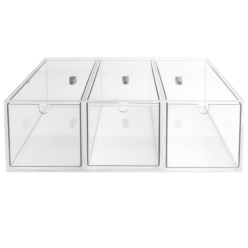 Cal-Mil 1479 Display Bin w/ 3 Drawers For 1471 Merchandiser