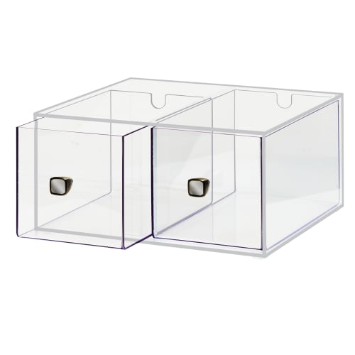 Cal-Mil 1480 Pastry Display Case w/ 2 Drawers For 1279 Bread Box