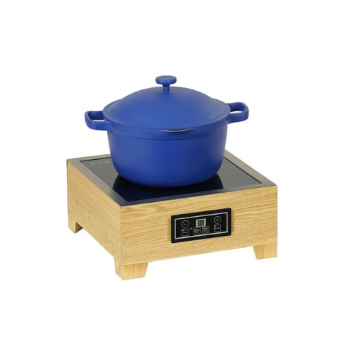 Cal-Mil 23178-21 Sydney Countertop Induction Range w/ (1) Burner - Oak, 120v