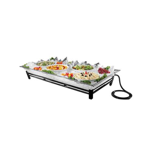 Cal-Mil IP202-13 48" Cold Food Bar - Table Top, Black