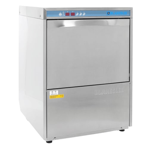 Blakeslee UC-18D-1 High Temp Rack Undercounter Dishwasher - (30) Racks/hr Capacity, 220-240v/1ph