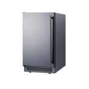 Summit BIM182ADALHD 18"W Full Cube Undercounter Ice Machine - 60 lbs/day, Air Cooled, ADA