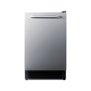 Summit BIM26 15"W Crescent Cube Undercounter Ice Machine - 15 lbs/day, Air Cooled, No Drain Needed, 115v