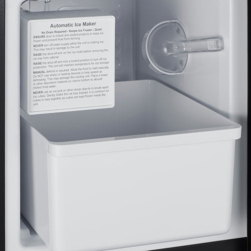 Summit BIM26 15"W Crescent Cube Undercounter Ice Machine - 15 lbs/day, Air Cooled, No Drain Needed, 115v