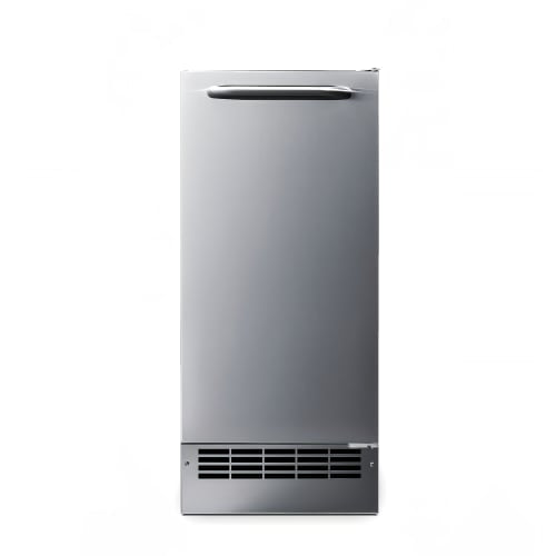 Summit BIM26H32 15"W Crescent Cube Undercounter Ice Machine - 25 lbs/day, Air Cooled, No Drain Needed, 115v
