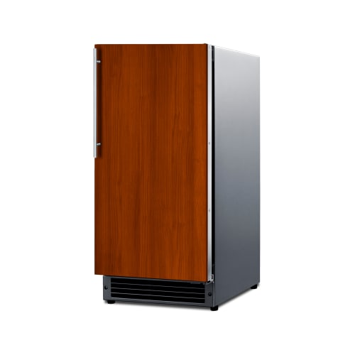 Summit BIM26H32IF 15"W Crescent Cube Undercounter Ice Machine - 25 lbs/day, Air Cooled, No Drain Needed, 115v