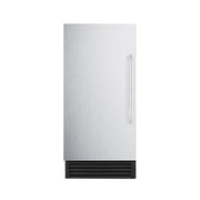 Summit BIM44G 14 1/2"W Full Cube Undercounter Ice Machine - 50 lbs/day, Air Cooled, Pump Drain, 115v