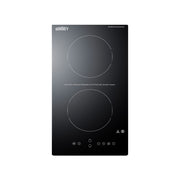 Summit CRH2BT30115 Countertop Induction Cooktop w/ (2) Burners - 115-120v/1ph