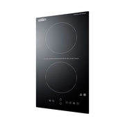 Summit CRH2BT30115 Countertop Induction Cooktop w/ (2) Burners - 115-120v/1ph