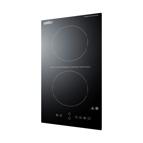 Summit CRH2BT30115 Countertop Induction Cooktop w/ (2) Burners - 115-120v/1ph